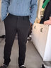 利郎官方轻时尚休闲长裤男中腰小脚新款针织休闲裤男轻商务通勤裤子男 接触凉感-黑色九分裤(A5XXK021) 34 (175/86A) 实拍图