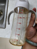贝亲（Pigeon）自然成长翻盖直饮吸管 大童奶瓶330ml 经典款 18月+  AA278 实拍图