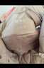 坦博尔秋冬羽绒服短款女士马甲背心90鸭绒休闲保暖外套TD236006 奶茶棕 M (165) 实拍图