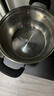 炊大皇304不锈钢汤锅+蒸屉 汤蒸炖锅蒸锅双耳煮粥煮面 22cm 电磁炉通用 实拍图