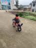贝琦童（BEIQITONG）儿童自行车单车2-3-4-6-9-10岁男孩童车中大童女孩小孩宝宝脚踏车 顶配粉【高强圈】暴君轮靠背后座 12寸适合身高（80-95)CM 实拍图
