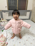 巴拉巴拉童装儿童棉服男童女童外套冬装棉衣绣花宝宝衣服 梦幻粉60308 90 实拍图