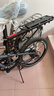 自行车后货架快拆山地车尾架后座架行李架可载人铝合金单车置物架 【铝合金款】全快拆式载人货架 实拍图