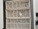 EACHY内衣收纳盒内裤放袜子文胸布艺分格家用抽屉收纳盒 杏仁粉 实拍图