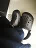 卡骆驰（CROCS）贝雅暖绒克骆格洞洞鞋|206633 黑/黑-060   39 (240mm)   实拍图