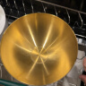 天丂【20cm】韩式不锈钢冷面碗家用泡面碗沙拉碗高颜值韩式餐具沙拉盆 304不锈钢金色沙拉碗【20cm】 晒单实拍图