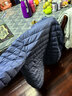 鸭鸭（YAYA）冬装轻薄羽绒服男立领修身轻型短款保暖运动外套KLZ 滑铁卢蓝色 XL /180 实拍图