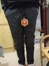 鸭鸭（YAYA）鹅绒外穿加厚羽绒裤男士秋冬款中青年宽松加绒防风保暖休闲棉裤 实拍图