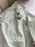 adidas休闲加厚毛圈连帽卫衣套头衫男女秋冬阿迪达斯官方轻运动   亚麻绿   XS 实拍图