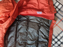 鸭鸭（YAYA）品牌2025羽绒服女新款鸭绒面包服立领秋冬潮流气质修身短款外套女 砖红色 L 实拍图