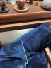 爱慕先生男秋冬海岛绒防静电保暖睡衣家居服套装NS43C951P深蓝色185 实拍图