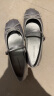 CHARLES&KEITH蝴蝶结平底玛丽珍鞋单鞋女CK1-71720057 Silver银色 37 晒单实拍图
