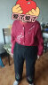 俞兆林妈妈装老年人衣服奶奶春秋纯棉套装女中衬衫上衣开衫母亲节礼物 酒红色衣服+裤子（套装）066款 3XL 建议120-135斤 晒单实拍图