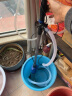 柏卡乐鱼缸换水器电动吸便器清理工具洗沙器抽水泵吸粪器自动清洁神器 16W高配版+2米水管 实拍图