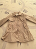 戴维贝拉（DAVE＆BELLA）大童女装春季女童外套中大童洋气风衣儿童时尚外衣 卡其色 110 cm（建议身高100-110cm） 实拍图