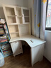 LINSY KIDS林氏儿童学习桌椅套装儿童转角书架书桌一体小户型书桌椅LS196V2 A书桌1.0m+X1书桌柜 实拍图
