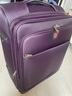 SHENGSHISABER瑞士军刀集团旅行箱男大号出差拉杆箱新品行李箱女韩版学生登机箱 紫色 20英寸 实拍图