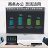 秋叶原（CHOSEAL）HDMI转VGA线转接头 高清视频转换器带音频线带供电 电脑盒子连接线电视显示器投影仪QS6934 实拍图