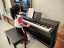 雅马哈（YAMAHA）电钢琴YDP145电子钢琴88键重锤练习考级数码钢琴印尼进口 新品YDP145B黑+礼包 实拍图
