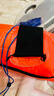 舒伯丁跟屁虫游泳漂流袋双气囊户外救生浮漂浮标储物装备神器冬泳防溺水 M(橘色)  双气囊+可储物 实拍图