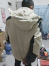 啄木鸟石墨烯冲锋衣男棉衣男士外套秋冬季棉服男防风加绒加厚羽袄绒服男 象牙白 M (建议100-110斤) 实拍图