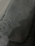 洁丽雅（Grace）枕头枕芯 颈椎星级酒店枕羽丝绒枕头纤维软枕 灰色2只装 48×74cm 实拍图