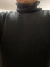 马登工装 美式复古纯色保暖高领针织衫马海毛毛衣秋季个性打底衫男 黑色 2XL 实拍图