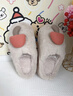 QYCKABY棉拖鞋女秋冬季2025新款居家毛绒防寒保暖踩屎感厚底防滑地板拖男 米色【居家包根】 36-37 正码 实拍图