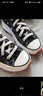 匡威（Converse）官方 Run Star Hike高帮帆布流星厚底鞋黑色166800C 166800C/黑色 42.5 实拍图