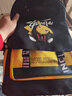猫猫吉祥动漫皮卡丘初中生书包男初中学生高中大容量背包女小学生五六年级 潮流款黑色配黄色 实拍图