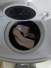 志高（CHIGO）脱水机甩干机烘干款 大容量甩干桶单脱甩干机小型迷你婴儿不锈钢内桶家用 10kg带烘干【不锈钢内桶加蓝光】（电脑款） 实拍图