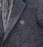 丹顿赫本（DENTON HEPBURN）奢侈高档品牌男士西服外套格子2024春季新款商务休闲修身单西装 藏青色 180(XL_ 晒单实拍图