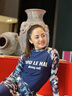 游乐海（YOULEHAI）泳衣女2024新款分体平角裙式长袖长裤潜水服速干防晒冲浪游泳装 蓝色三件套(透气速干防晒升级) XXL(建议122-132斤) 实拍图