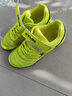卡尔美（KELME）儿童足球鞋魔术贴免系带碎钉TF透气学生球鞋6873003 荧光绿 33 实拍图