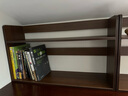 古达桌面书架置物架家用桌上收纳置物架学生书桌小型简易多层书柜储物 【双层款】胡桃色68CM 实拍图