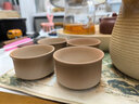 瓷牌茗茶具（cipaiming teaset）围炉煮茶家用全套配件罐罐茶煮茶壶室内炭火炉烤红薯 小渐变壶+炉架网盘+古鸣4杯 0.6L 实拍图