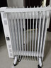 美的（Midea）【白玉】取暖器/电暖器/电暖气家用/烤火炉/13片大面积/电热油汀/油酊/电热器/电热取暖器HYX22N 实拍图