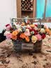 花与千寻鲜花玫瑰花混搭欧式手提花篮生日礼物祝福全国同城配送 粉色康乃馨混搭手提花篮V款 平时价 实拍图