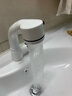 高田贤三出口日本白色抽拉式面盆水龙头冷热台盆洗脸盆龙头可升降洗头旋转 白色龙头+60cm管 实拍图