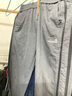 罗蒙（ROMON）牛仔裤男士潮流宽松休闲长裤束脚运动裤百搭裤子男灰色XL 实拍图