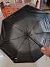 牧汀全自动晴雨伞男女学生儿童三折晴雨两用遮阳防晒黑胶太阳伞折叠伞 自动小黄鸭-粉红 实拍图