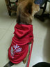 Lanswood 狗狗衣服拉布拉多金毛大型犬小型犬泰迪柯基柴犬狗衣服中大型犬 红衣-中国年兽 4X建议22斤左右 实拍图