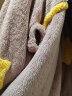 猫人（MiiOW）儿童法兰绒浴袍女童睡衣加厚宝宝睡袍珊瑚绒中大男童装秋冬季 紫色 140cm（115-125cm，40-50斤） 晒单实拍图