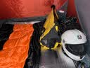 Tacx 摩托车骑行防水包二代新升级干湿分离骑士装备拉力车摩旅后尾包无拉链 摩托车头盔驮包 （主打）48L黄色【加厚软底+干湿分离】 实拍图