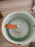 美添乐（HoMettler）拖把净污分离家用一拖净免手洗拖把带桶懒人旋转平板拖地 奶绿【净污分离】+4布+清洁片 实拍图