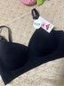 嫚熙（EMXEE）文胸超皮孕妇哺乳内衣孕期用产后喂奶文胸 经典黑XL码 实拍图
