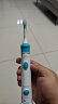 飞利浦（PHILIPS） 儿童电动牙刷 4-6岁12岁宝宝充电式声波震动牙刷2种强度(自带刷头*2) 儿童生日礼物 小王子蓝色款 2种力度 蓝牙APP互动款 实拍图