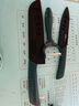 利皇水果刀家用削皮刀厨房刀具宿舍西瓜刀便携小刀不锈钢瓜果刀带刀套 水果刀多用刀三件套 实拍图