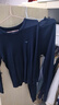 七匹狼秋衣秋裤套装男士保暖内衣男100%纯棉抗菌秋冬季全面打底秋衣秋裤 【100%纯棉全身10A抗菌】圆领-藏青 XL (175) (推荐体重130-150斤) 实拍图