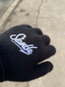 SLAMBLE触屏手套冬季篮球运动防寒保暖硅胶耐磨防滑针织毛线手套 黑色 均码 实拍图